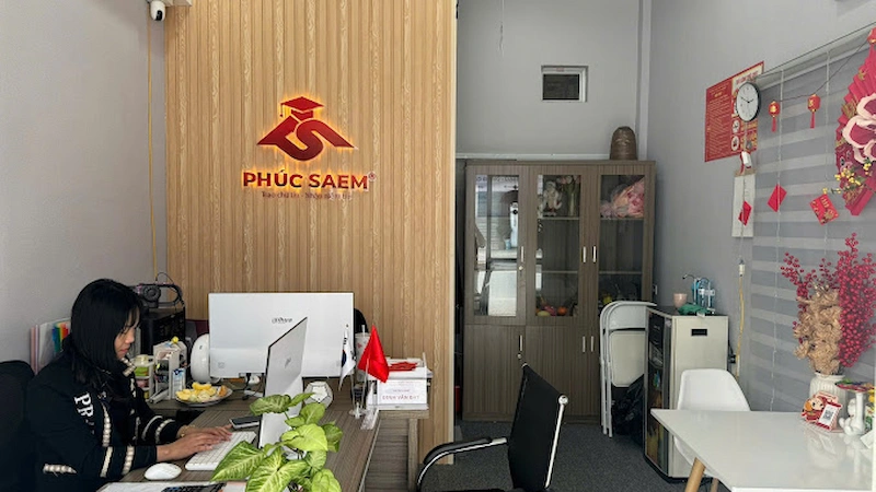 Văn phòng đại diện của Du học Hàn Quốc PHÚC SAEM tại Hải Phòng, Việt Nam