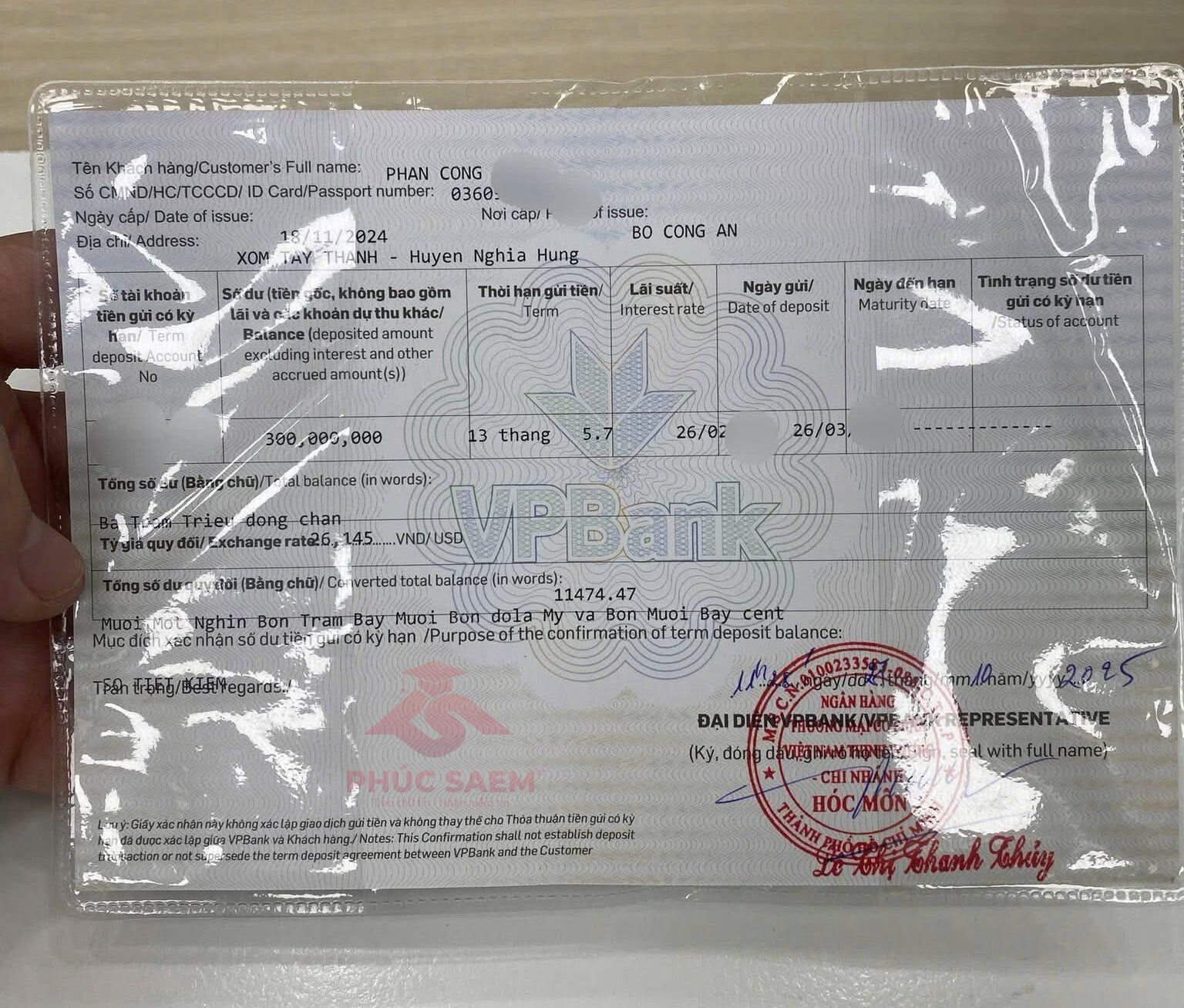 Những trường do Cục XNC cấp code thì thông thường chỉ cần nộp "Xác nhận số dư"