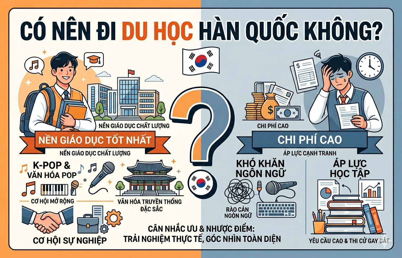 Có nên đi du học Hàn Quốc không?